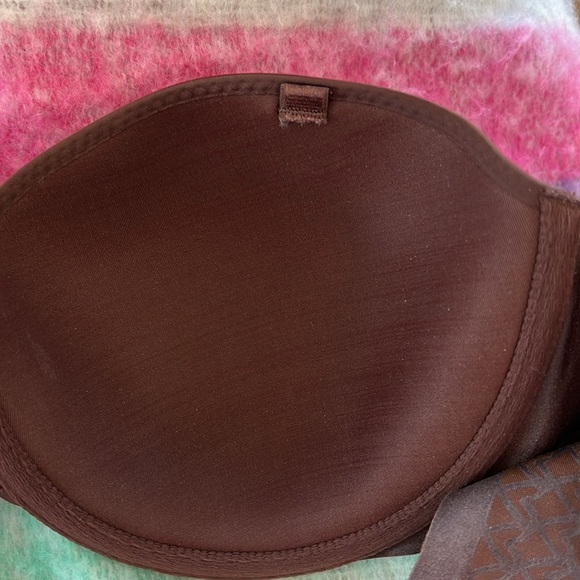 VICTORIA’S SECRET ~ strapless bra ~ brown ~ 36C - Picture 4 of 7